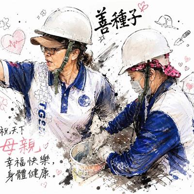 善種子 祝天下母親幸福快樂，身體健康。115年5月9日