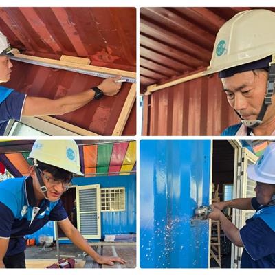 114年8月24日.台南左鎮草山里黃先生家屋貨櫃屋興建案 / 後置
