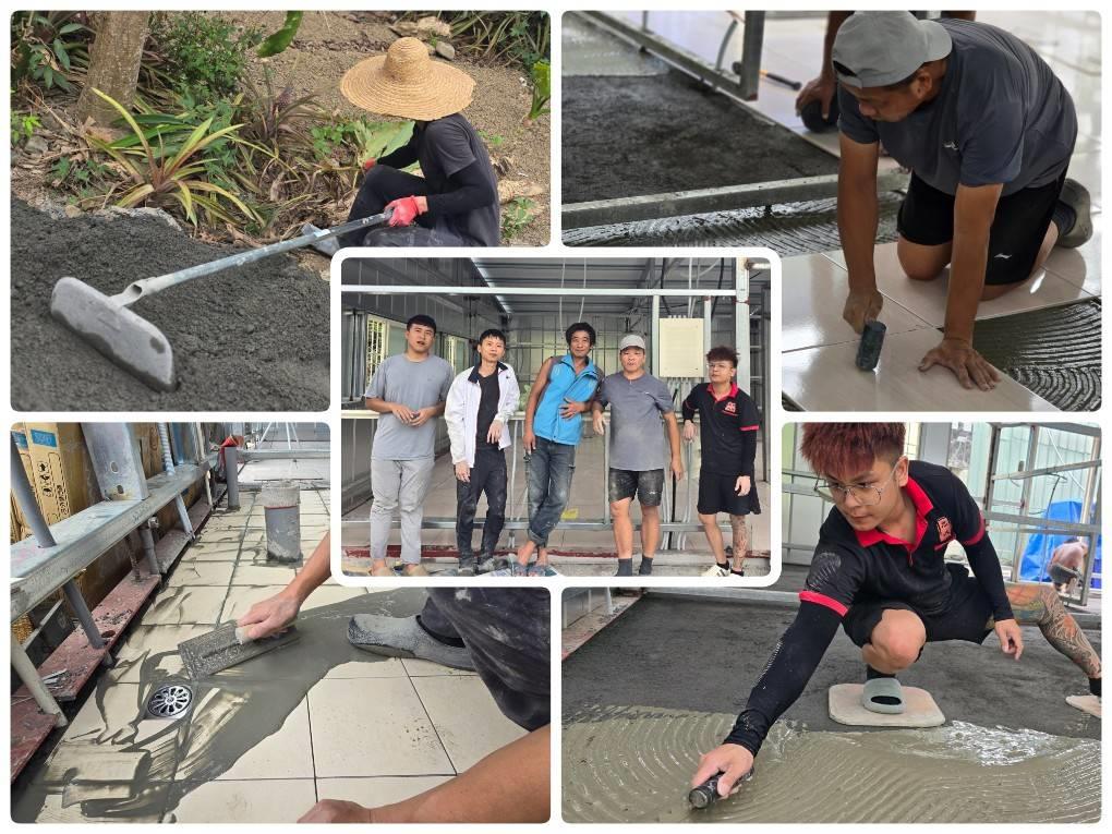 默默耕耘的磁磚師傅與泥作工匠◾️屏東縣來義鄉 115年4月24日