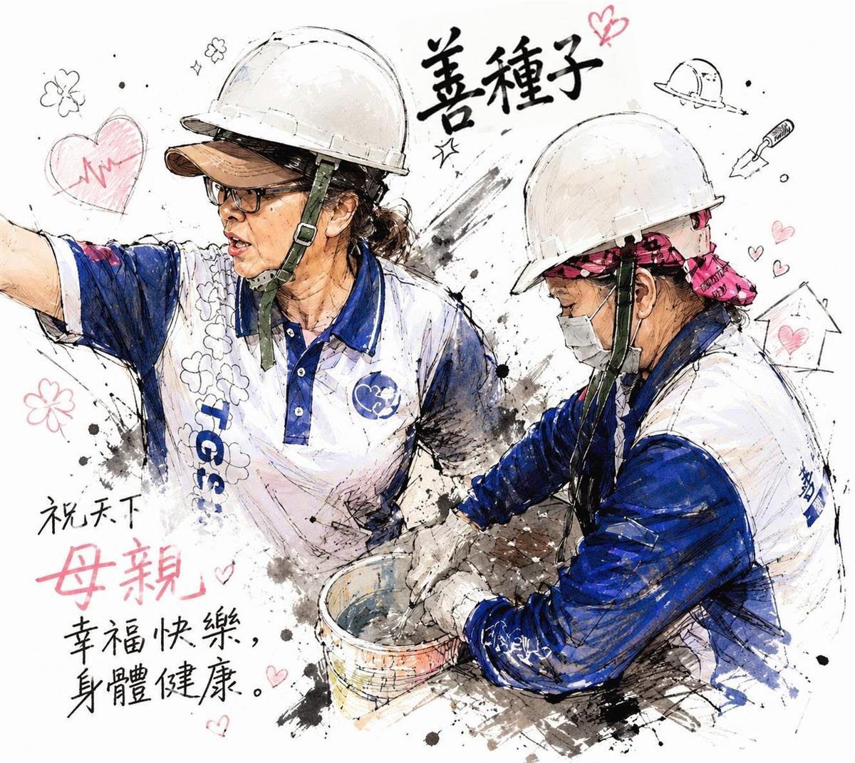 善種子 祝天下母親幸福快樂，身體健康。115年5月9日